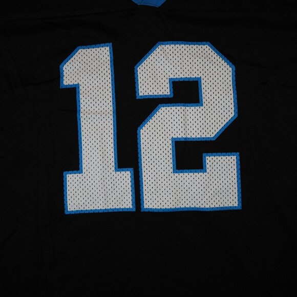 Starter VTG 90s Carolina Panthers Kerry Collins #12 Jersey Men's XL (52) Black - Picture 4 of 12